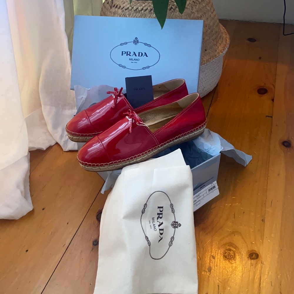 SOLD Brand new Prada espadrille